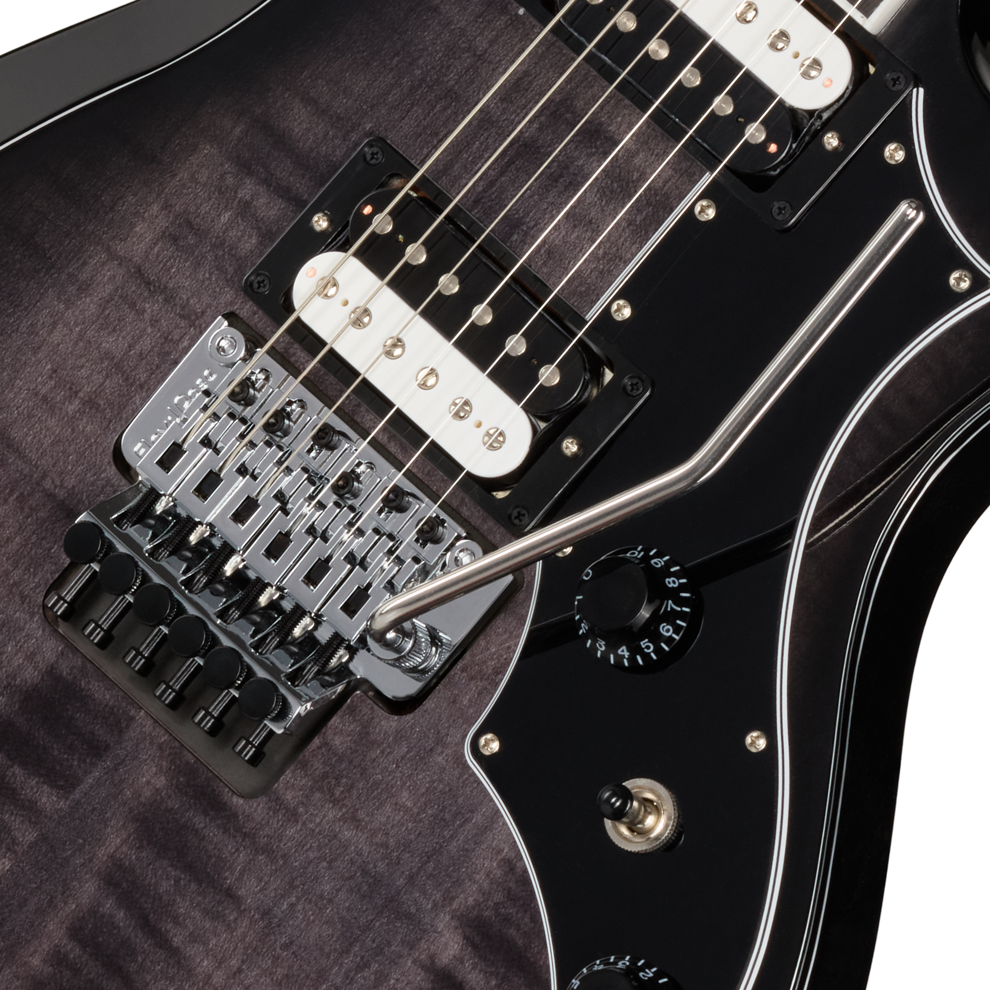 Victory Floyd Rose Translucent Ebony Burst